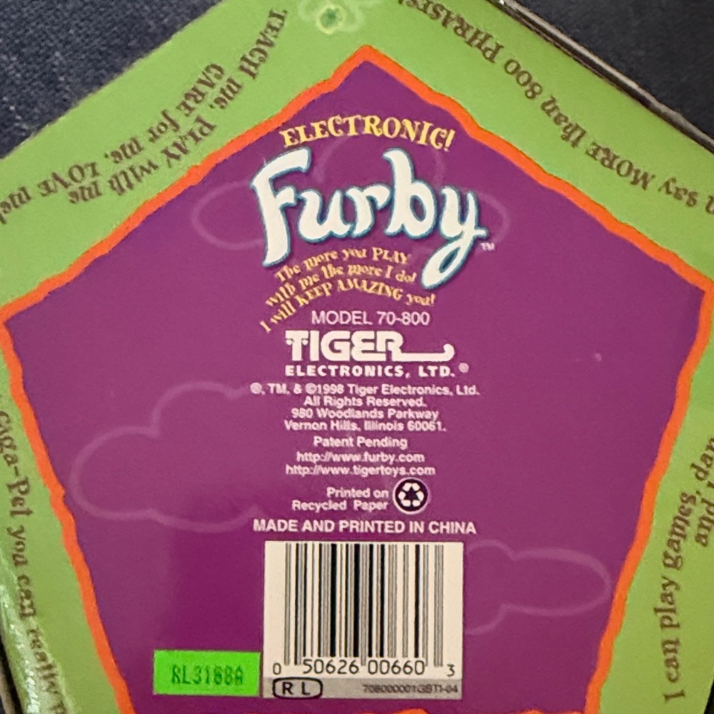 Furby Electronic Toy - Grey